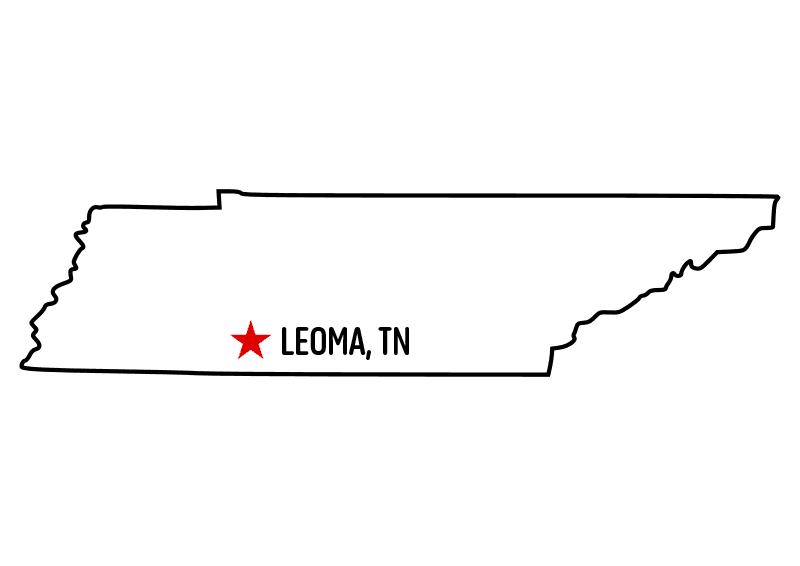 Leoma, Tennessee Map